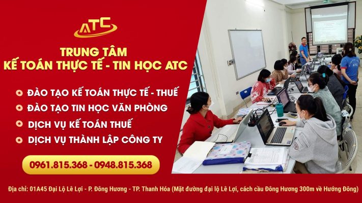 Học tin học văn phòng tại Thanh Hóa Trong xu thế hiện nay, hành trang xin việc của các bạn, ngoài vốn ngôn ngữ tiếng anh, kiến thức 