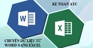 Học tin học tại thanh hóa Bạn cần copy dữ liệu từ word sang excel mà không muốn thay đổi định dạng?Hãy theo dõi bài viết dưới đây