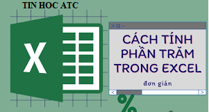 Hoc tin hoc tai thanh hoa Để quy đổi một số lieeuju thành phần trăm dựa trên một tổng nào đó, bạn thường dùng cách tính ra số thập phân