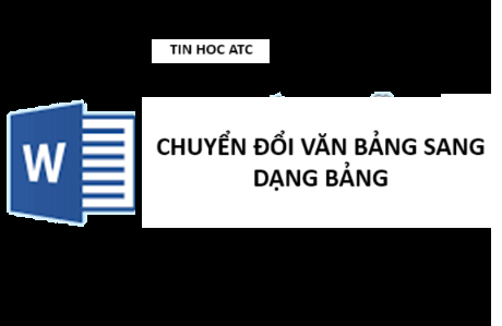 Học tin học văn phòng ở Thanh Hóa Bạn muốn chuyển đổi văn bản sang dạng bảng hàng loạt nhưng chưa biết cách làm? Hãy thử làm cách sau nhé!