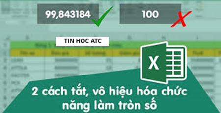 Trung tam tin hoc o thanh hoa File excel của bạn tự động làm tròn số gây phiền toái cho bạn? Làm sao để khắc phục lỗi này? Mời bạn tham