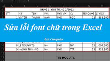 Trung tam tin hoc o thanh hoa Khi gặp tình trạng font chữ của bạn thành dấu hỏi bạn sẽ xử lý như thế nào? Nếu chưa biết cách sửa mời