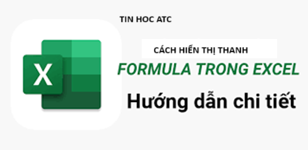 Học tin học tại thanh hóa Bạn cảm thấy khá mệt mỏi vì tahnh fx trong excel tự dưng biến mất? Nguyên nhân tại sao và cách khắc phục như thế