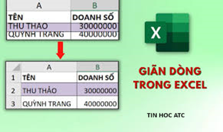 Hoc tin hoc van phong tai Thanh Hoa Chào các bạn hôm nay chúng ta cùng tìm hiểu về lỗi excel bị giãn dòng nhé! Nếu bạn đang gặp