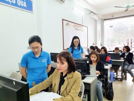 Lớp học kế toán thực tế ở Thanh Hóa
