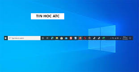 Hoc tin hoc van phong tai Thanh Hoa Bạn đang gặp tình trạng thanh taskbar không ẩn khi fullscreen, tin học ATC xin mách bạn cách làm sau: