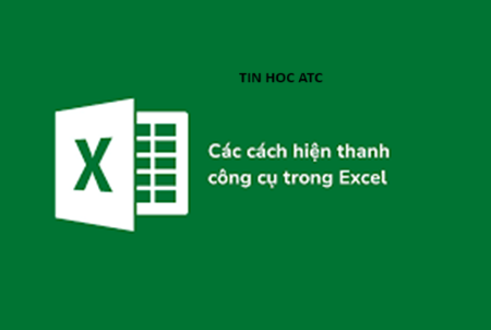 Hoc tin hoc van phong tai Thanh Hoa Nếu bạn đang băn khoăn và đau đầu vì bị ẩn thanh công cụ? Tin học ATC có giải pháp dành cho bạn đây: