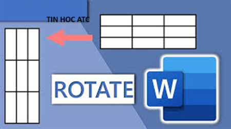 Hoc tin hoc o thanh hoa Xin chào các bạn, bài viết sau đây tin học ATC xin chia sẽ đến bạn về cách xoay bảng trong word cực dễ làm, mời