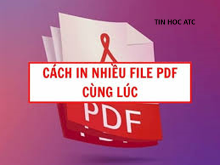 Hoc tin hoc cap toc tai thanh hoa Muốn in nhiều file PDF một lúc thì bạn hãy thử làm theo cách dưới đây nhé!Chọn tất cả File PDF vô 1 thư