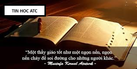 Hoc tin hoc tai thanh hoa Cả trăm học viên tặng quà TRI ÂN ATC khi tốt nghiệp, Thế Anh, học viên ATC - Là sinh viên đại học Hồng Đức, tặng