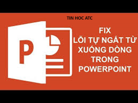 Hoc tin hoc van phong tai Thanh Hoa Nếu trong file powerpoint của bạn bị tách đôi chữ và rớt dòng, hãy thử tham khảo cách làm sau nhé!