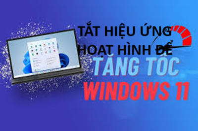 Hoc tin hoc van phong tai Thanh Hoa Cách để tắt hiệu ứng hoạt hình trên win 11 để tăng tốc PC của bạn, hãy làm theo các bước sau:Bước 1: