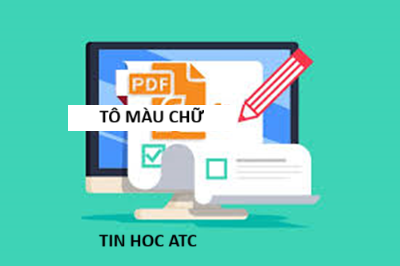 Học tin học ở thanh hóa Bạn muốn tô màu chữ cho file PDF, hãy tham khảo một số cách sau đây nhé!I. Cách highlight trong PDF online