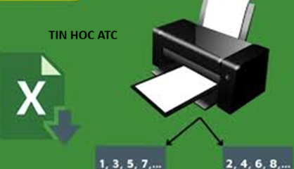 Hoc tin hoc van phong tai Thanh Hoa Bạn muốn in trang chẵn hoặc lẻ trong Excel để tiết kiệm giấy và dễ sắp xếp? Dưới đây là cách thực