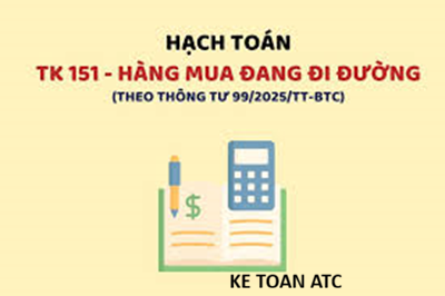 Hoc ke toan tai thanh hoa Tài khoản 151 – Hàng mua đang đi đường được sử dụng để phản ánh giá trị hàng hóa, vật tư doanh nghiệp đã
