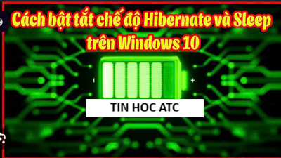 Học tin học cấp tốc tại thanh hóa Chế độ Sleep và Hibernate là hai tính năng hữu ích trên Windows giúp tiết kiệm điện năng và rút ngắn thời